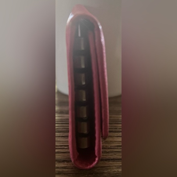 PRADA Pink Saffiano Leather Key Case - Picture 11 of 11